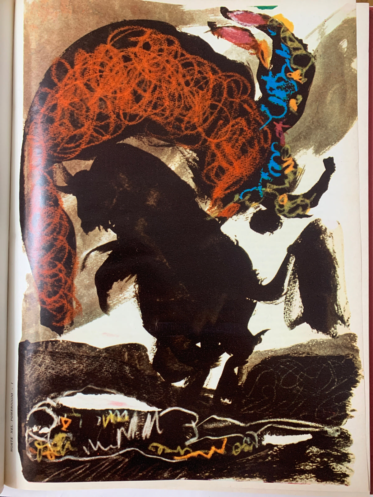 Morte nel Pomeriggio - E. Hemingway, Ill. Pablo Picasso - Ed. Fuori Commercio 1966