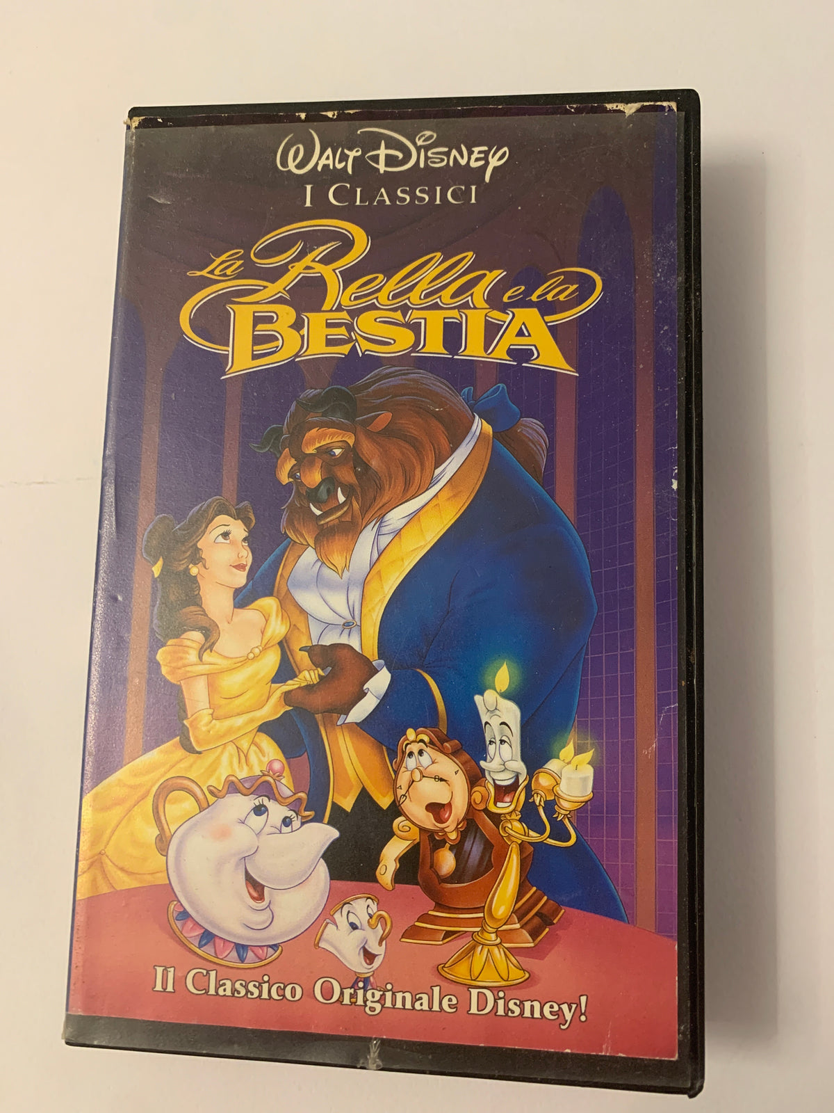 Lotto 2 VHS Walt Disney I Classici - Il Gobbo di Notre Dame e La Bella e la Bestia