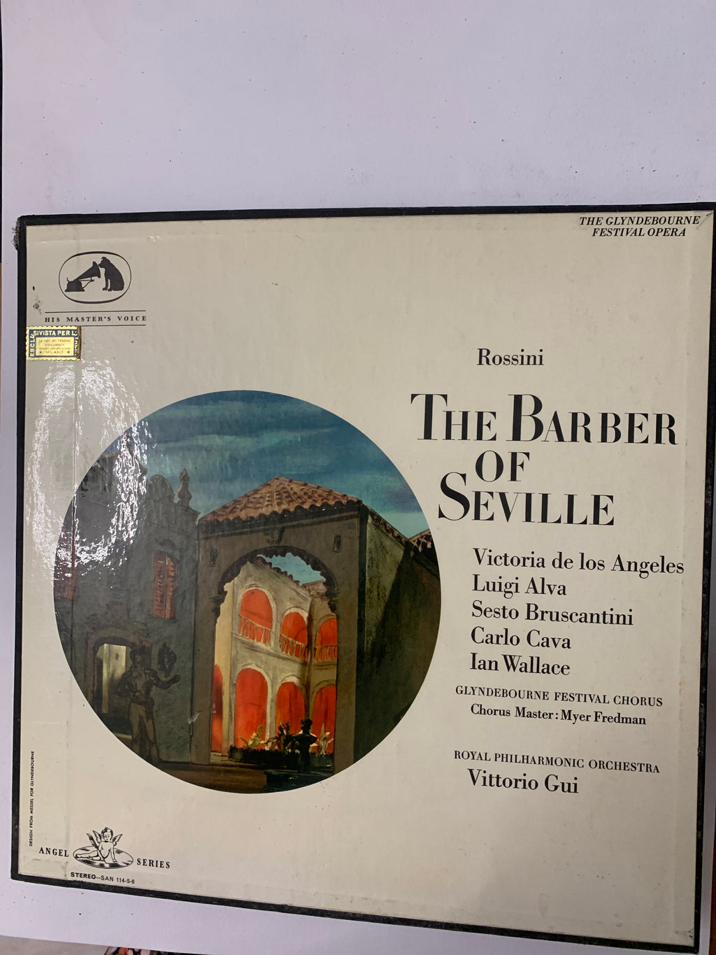 Rossini - The Barber of Seville (Glyndebourne Festival Opera / HMV SAN 114-5-6)