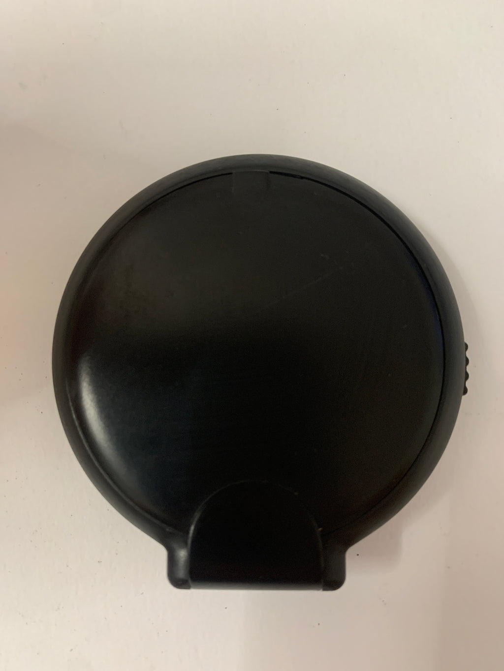 Sveglia da viaggio vintage Lorus Quartz nera pieghevole