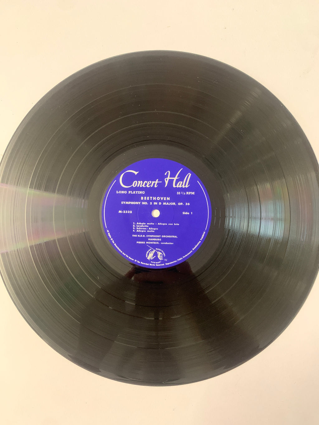 Beethoven - Sinfonie Nr. 2 & Nr. 4 (Pierre Monteux / NDR Hamburg) - Vinile LP Classica