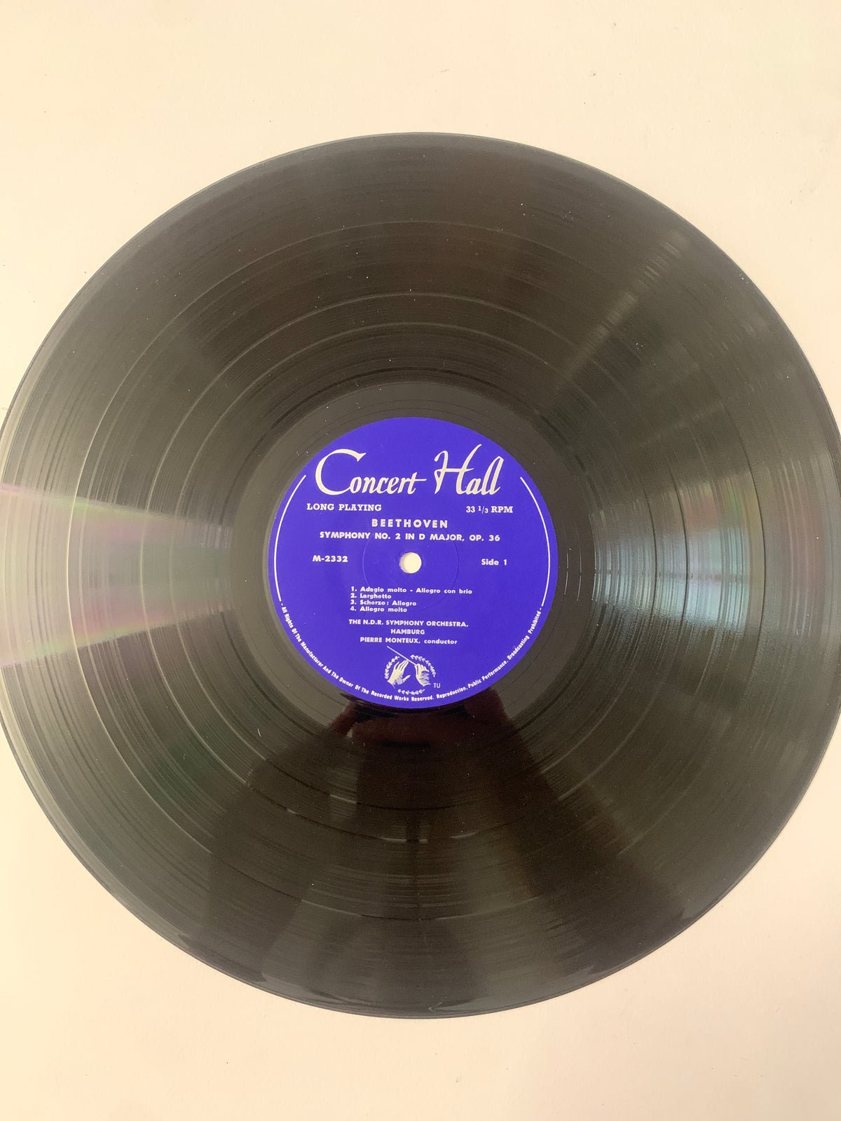 Beethoven - Sinfonie Nr. 2 & Nr. 4 (Pierre Monteux / NDR Hamburg) - Vinile LP Classica