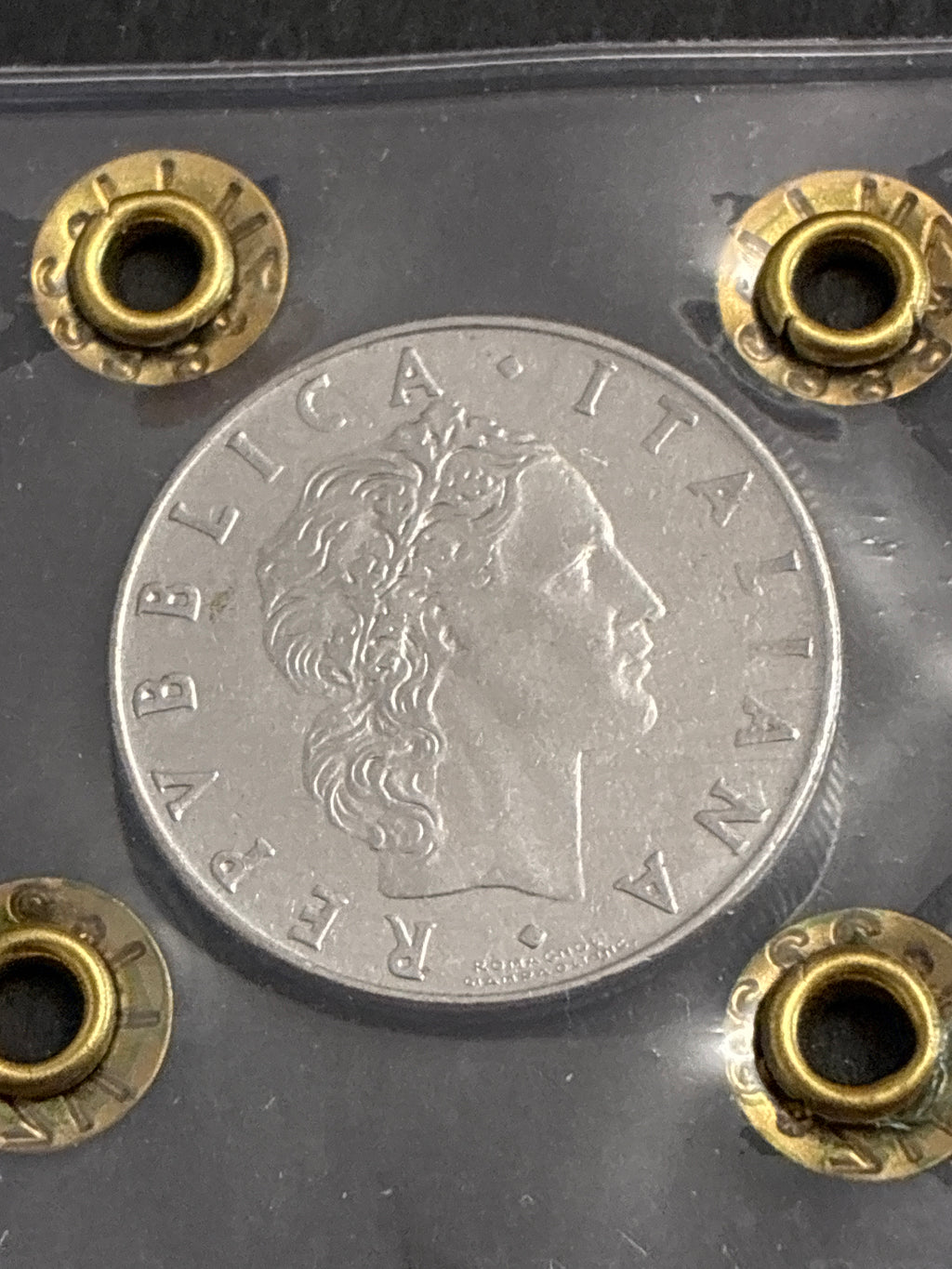 50 Lire 1979 Vulcano - Manca il Segno di Zecca - Periziata BB Zilli - Rif 195