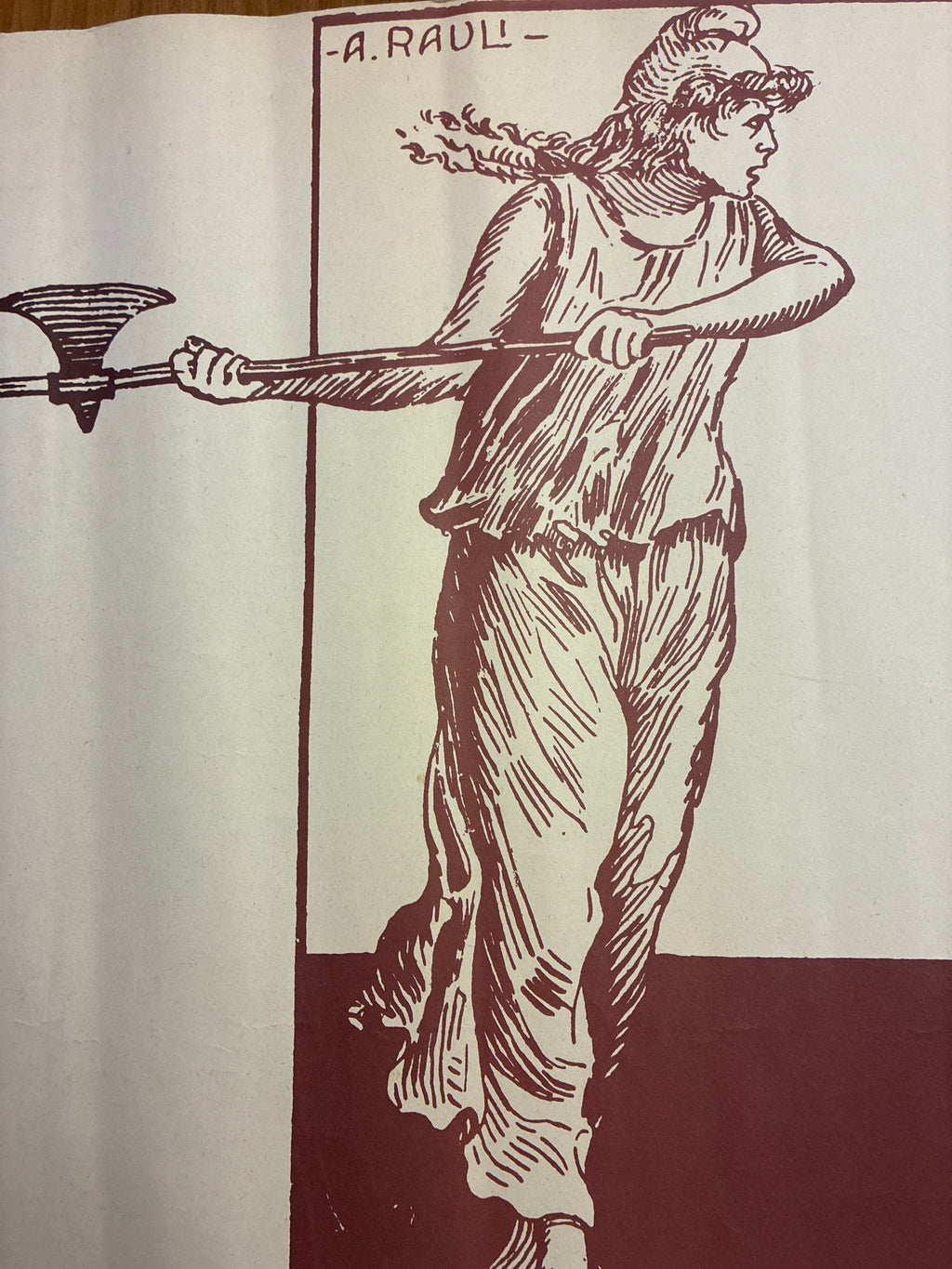 Rarissimo Manifesto Politico Originale 1920 PRI Collezione Massonica Fioravanti Pezzo Da Collezione
