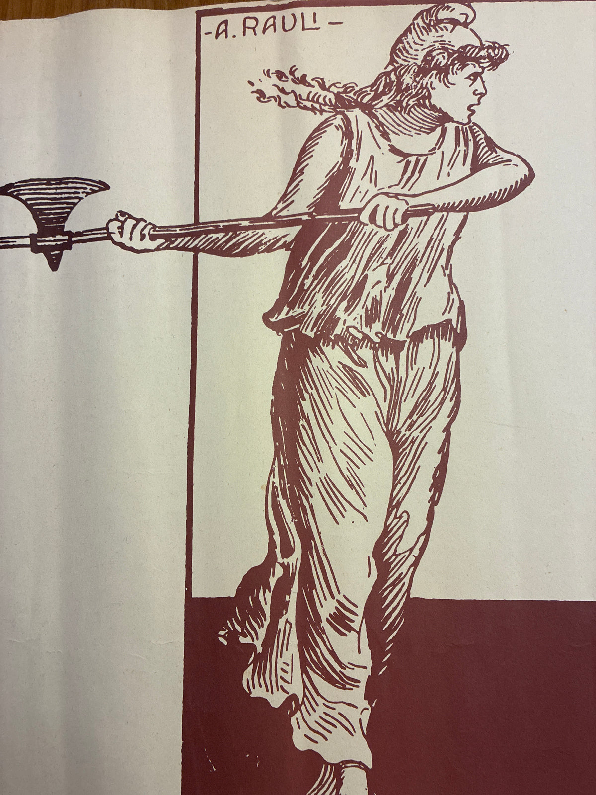 Rarissimo Manifesto Politico Originale 1920 PRI Collezione Massonica Fioravanti Pezzo Da Collezione