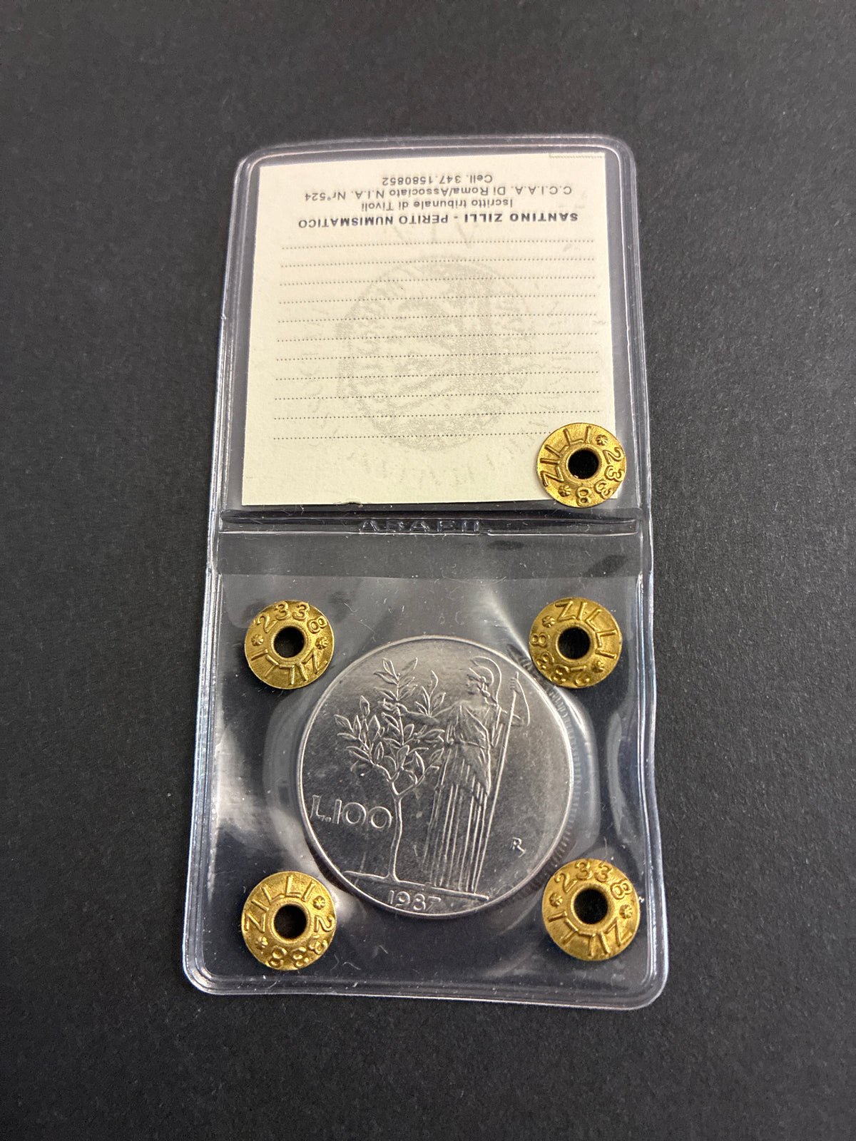 100 Lire 1987 "Cifra 7 ad Uncino" - Periziata BB