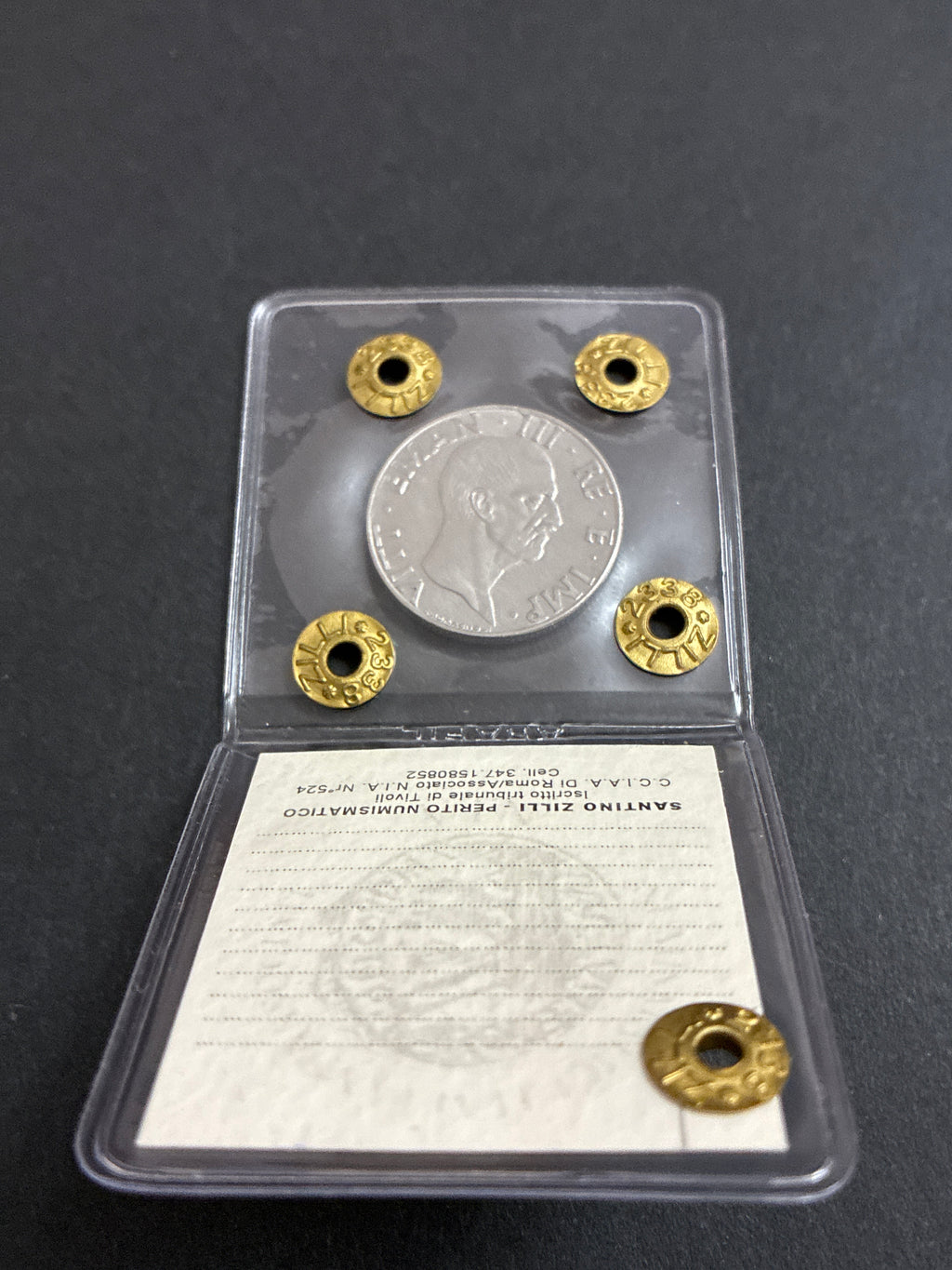 50 Centesimi 1943 "Impero" – Rara, conservazione QFDC
