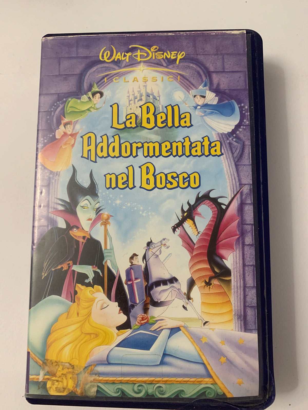 Lotto 2 VHS Walt Disney – Peter Pan in Ritorno all'Isola che non c'è + La Bella Addormentata nel Bosco (Edizione Italiana)