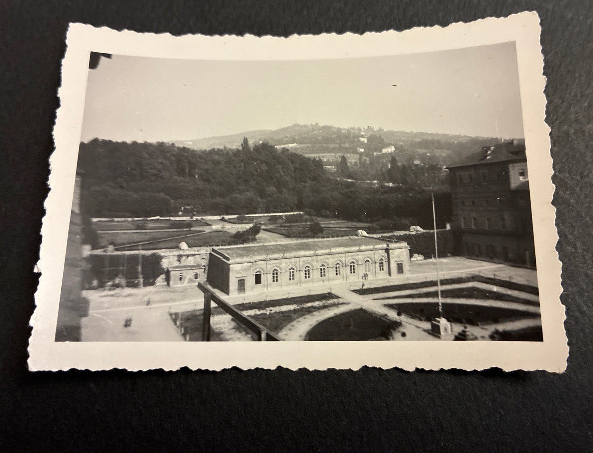 FOTO EPOCA ANNI 30 COMO ARCHITETTURA RAZIONALISTA PISCINA OLIMPIONICA SINIGAGLIA