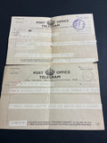 Inghilterra/Regno - Coppia di telegrammi internazionali del 1939