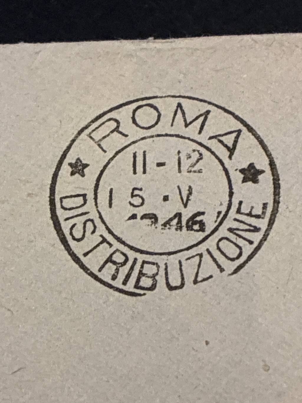 Busta Storia Postale Re Di Maggio Umberto II Timbro Arrivo Roma 15 Maggio 1946 Affrancatura Mista Serie Imperiale Senza Fasci Giulio Cesare E Monumenti Distrutti Con Sbarramento Tariffa 4 Lire Da Collezione