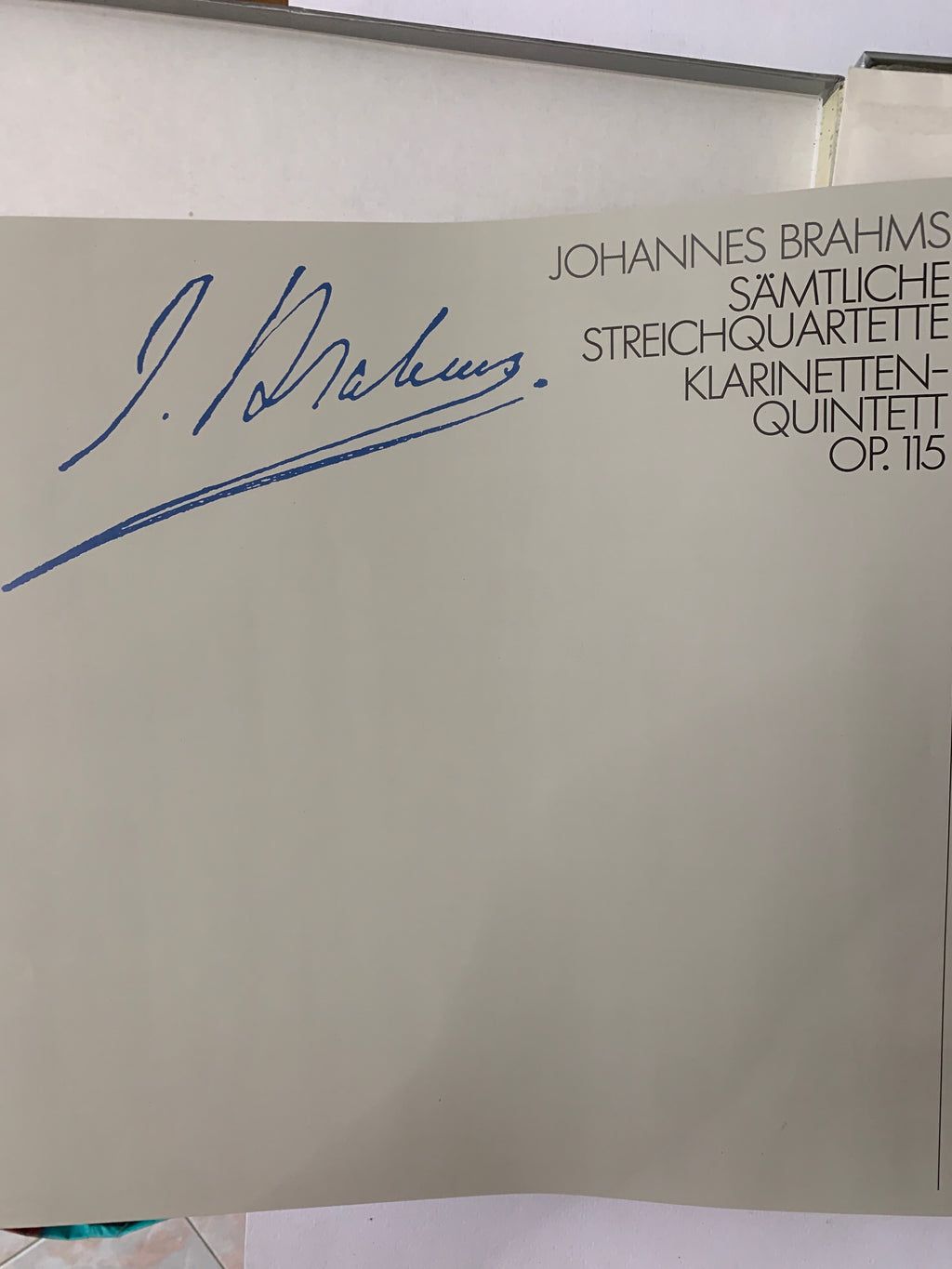 Brahms: Sämtliche Streichquartette & Klarinettenquintett - Ungarisches Streichquartett (Cofanetto 3 LP EMI)