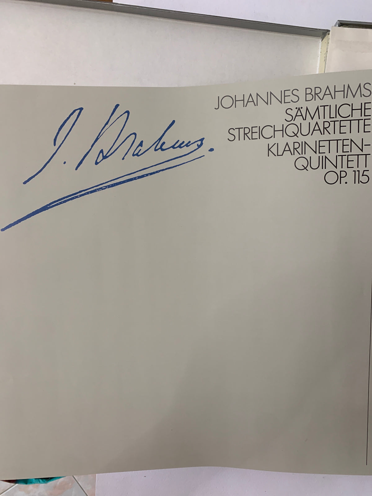 Brahms: Sämtliche Streichquartette & Klarinettenquintett - Ungarisches Streichquartett (Cofanetto 3 LP EMI)