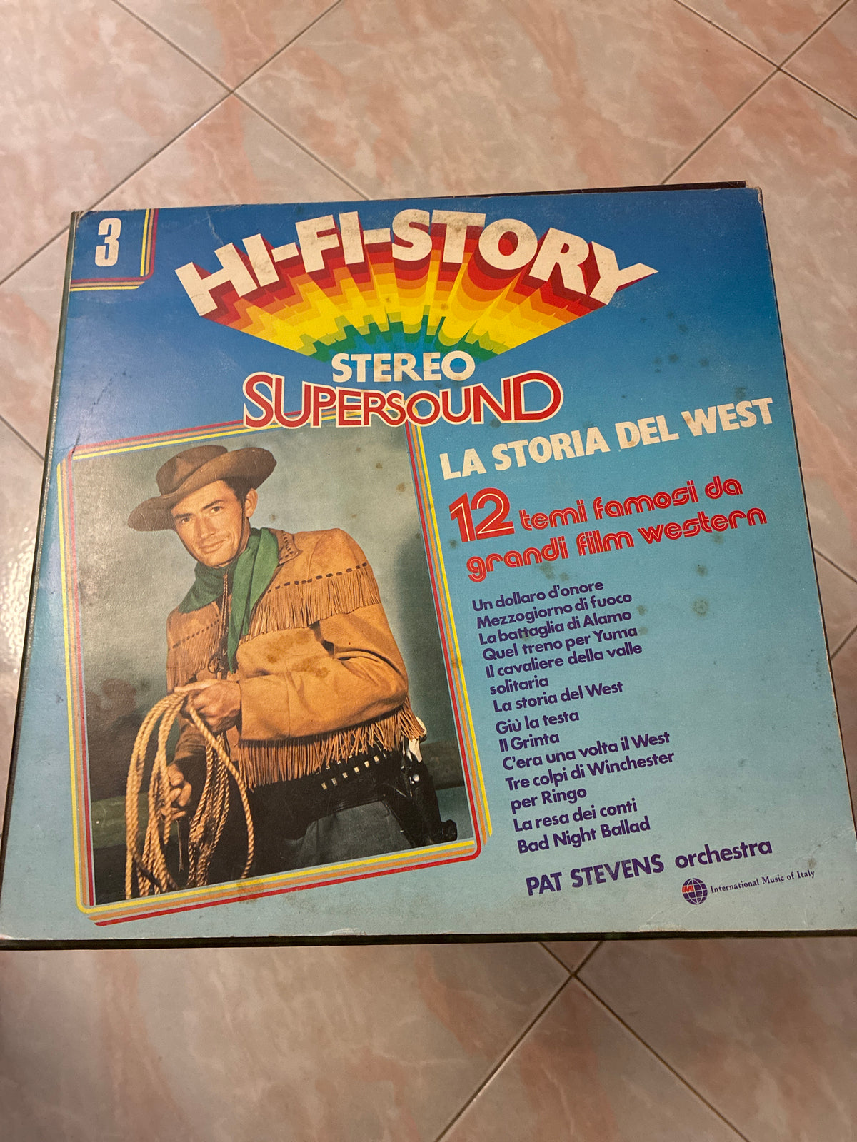 Pat Stevens Orchestra – 12 Temi Famosi Da Grandi Film Western (I.M.I. – HFS-03)