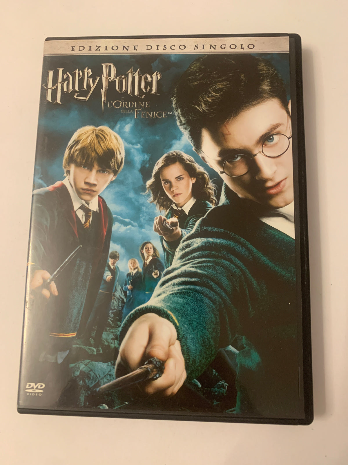 Lotto 4 DVD Harry Potter: La Camera dei Segreti Digipak, Prigioniero di Azkaban, Calice di Fuoco, Ordine della Fenice