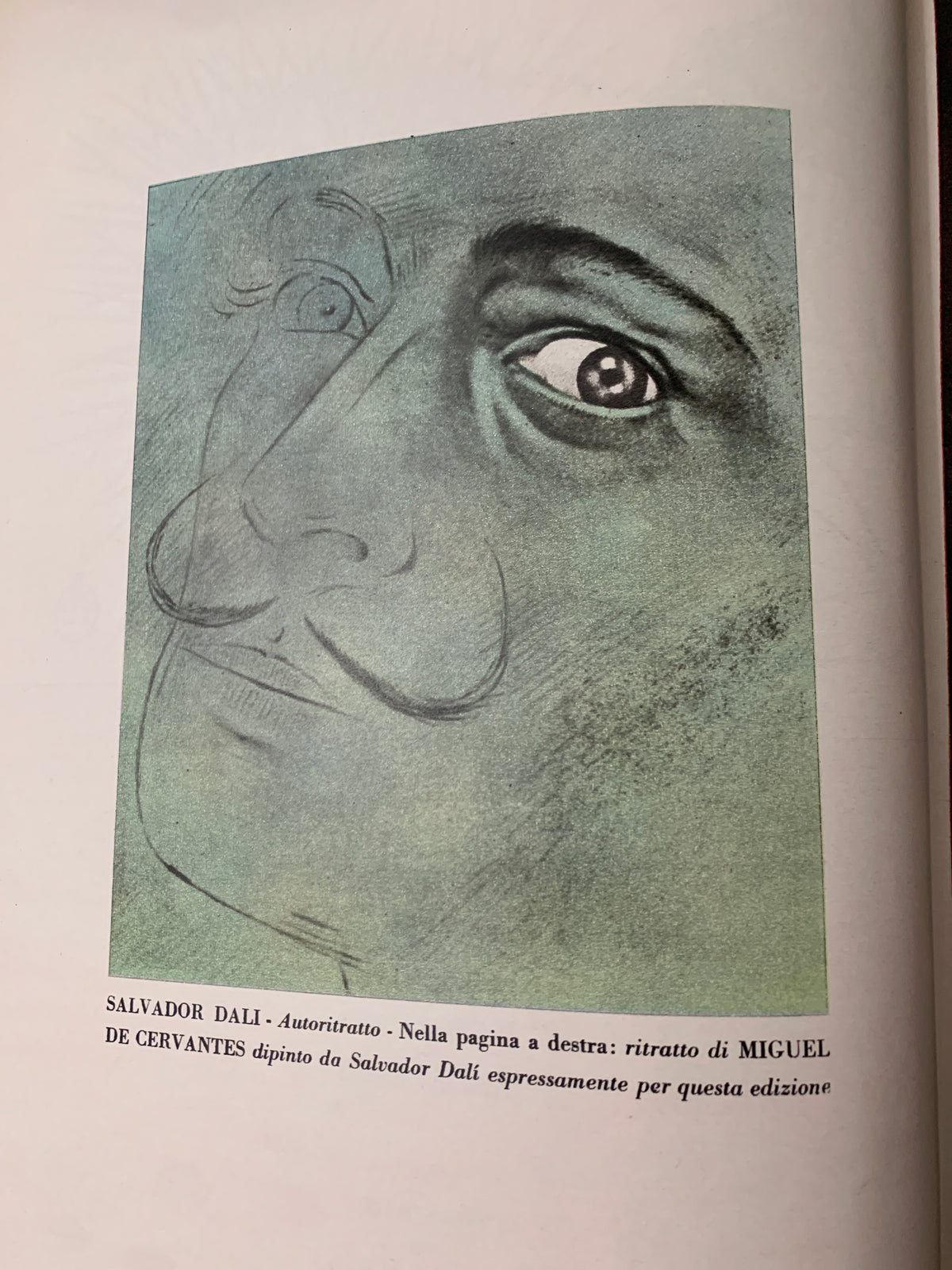 Don Chisciotte della Mancia - M. De Cervantes - Illustrato da Salvador Dalì - Edizione "TEMPO" Aldo Palazzi Editore (1964/1965)