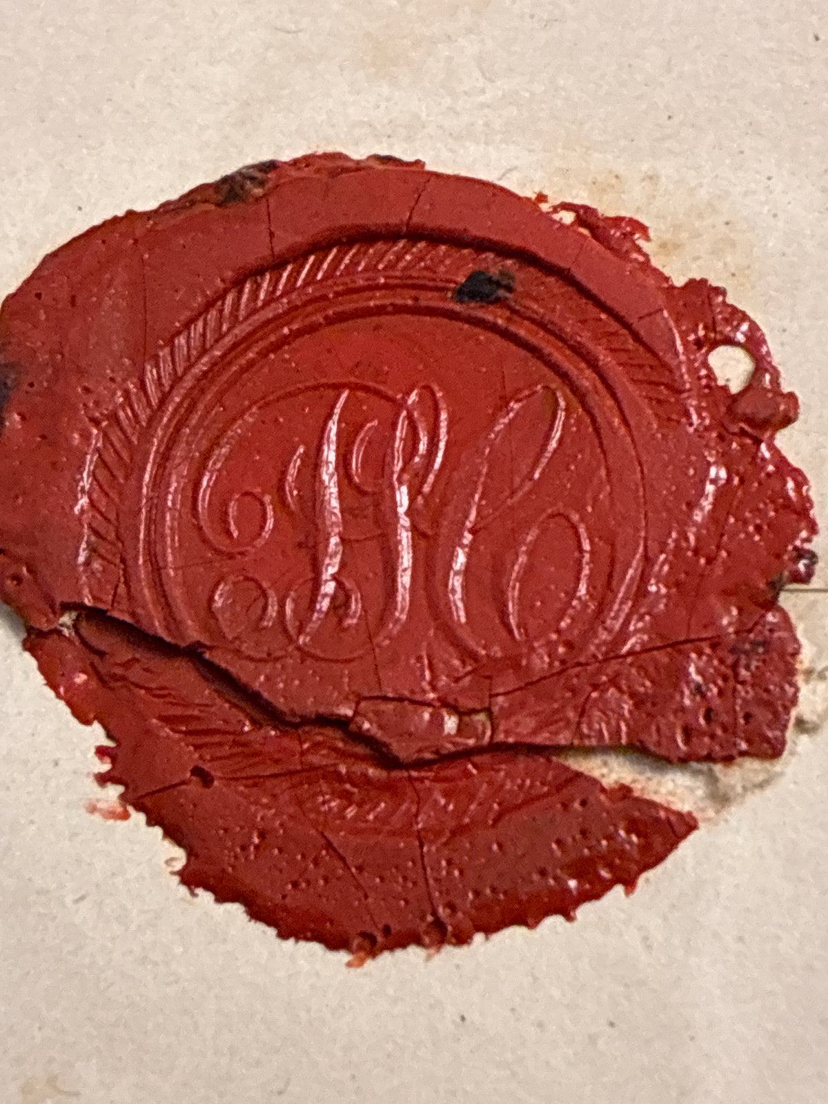Lettera del Regno d'Italia (1863) con 15 c. del secondo tipo ex coll. Curzio Batini, da Massa Marittima a Firenze con sigillo in ceralacca