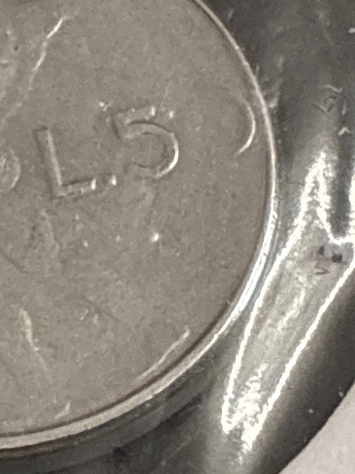 50 lire del 1991 Vulcano micro errore conio stanco manca data e dettagli testa e valore