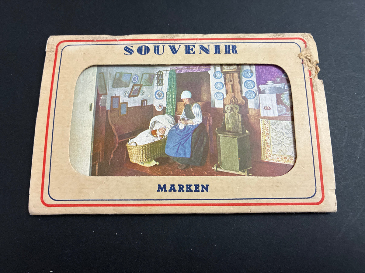 Libretto di cartoline souvenir a fisarmonica "Marken" - Edizione Uitg. Rembrandt Amsterdam