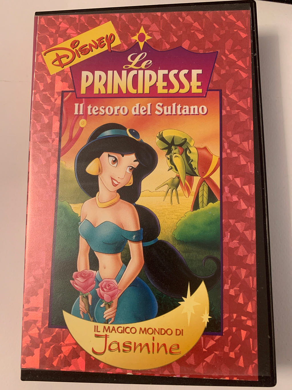 Lotto 2 VHS Disney Le Principesse - Il tesoro del Sultano (Jasmine) e Magia negli abissi (Ariel)