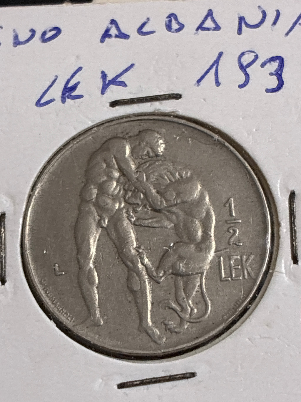 1/2 lek 1931 Regno d'Albania