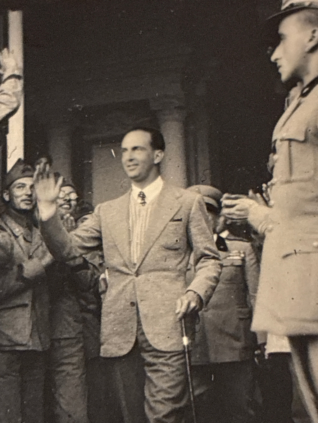 Umberto II di Savoia Fotografia Epoca 1940 circa Scatto Privato Inedito Carlo Dabalà