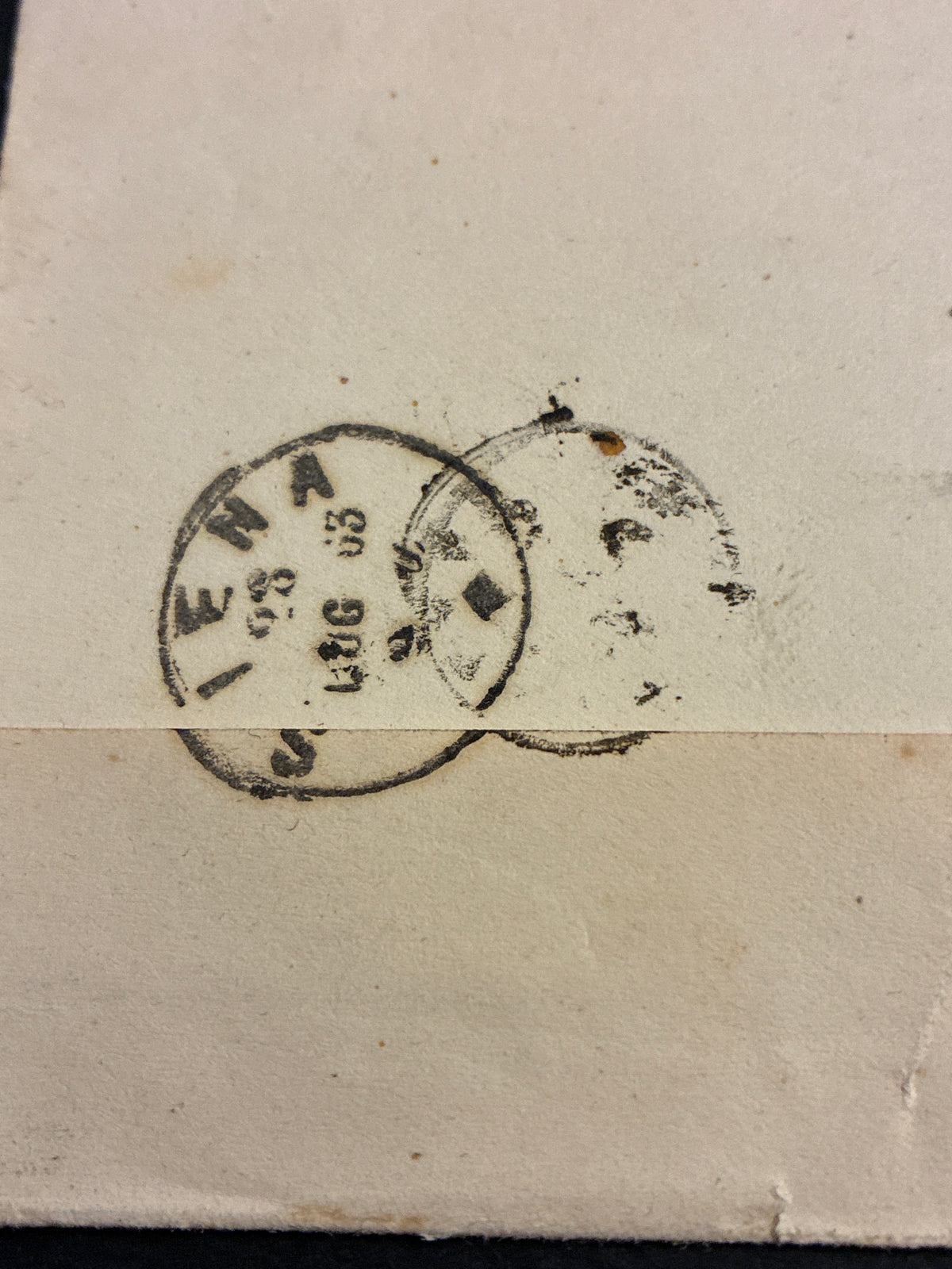 Regno d'Italia 1863 - Lettera da Massa Marittima a Firenze, 15c Litografico II Tipo (Sassone 13), Transito a Siena e Ambulante Ferroviario, Sigla Batini