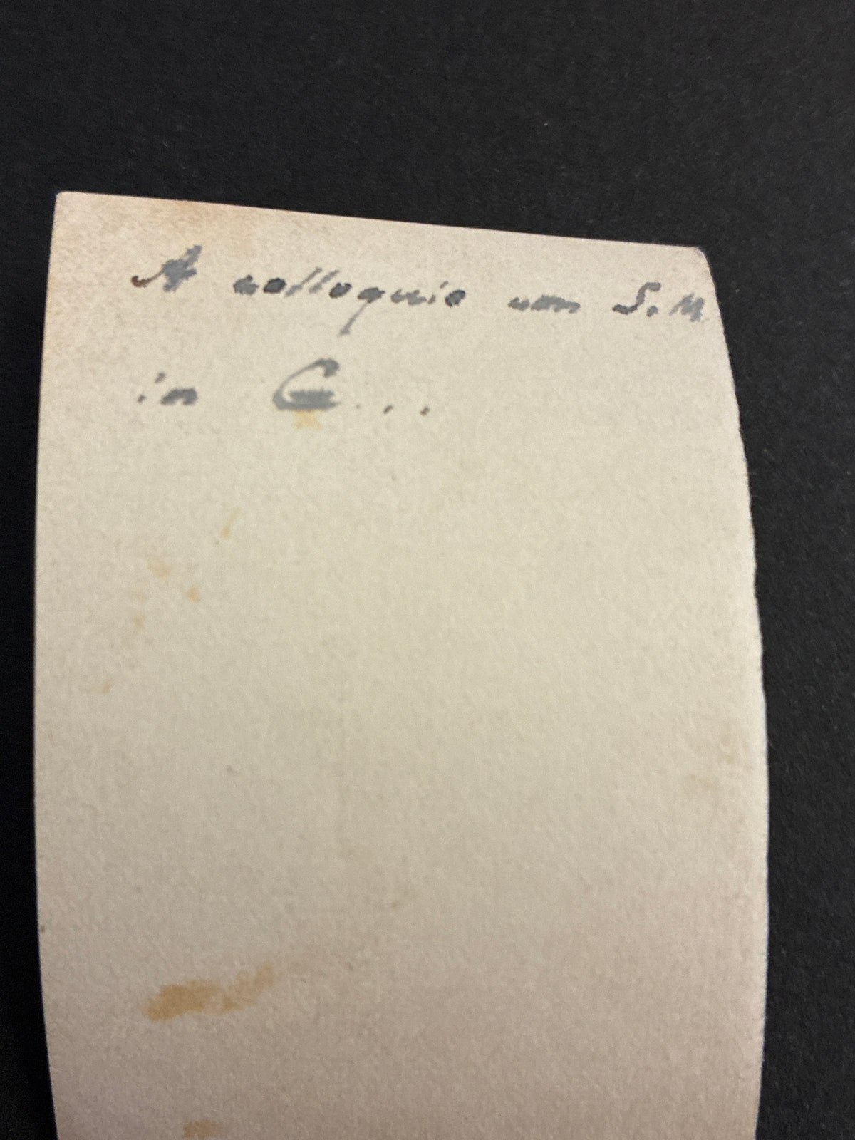 Foto Unica e Inedita WW1 - Sua Maestà il Re Vittorio Emanuele III d'Ispesione al Fronte con il Duca d'Aosta e Cane Mascotte