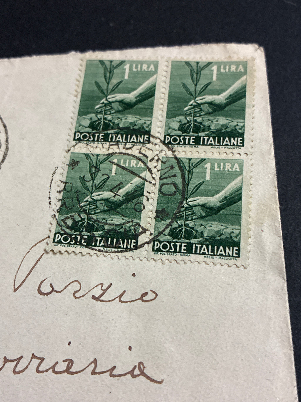 Luogotenenza - Busta viaggiata il 30/4/46