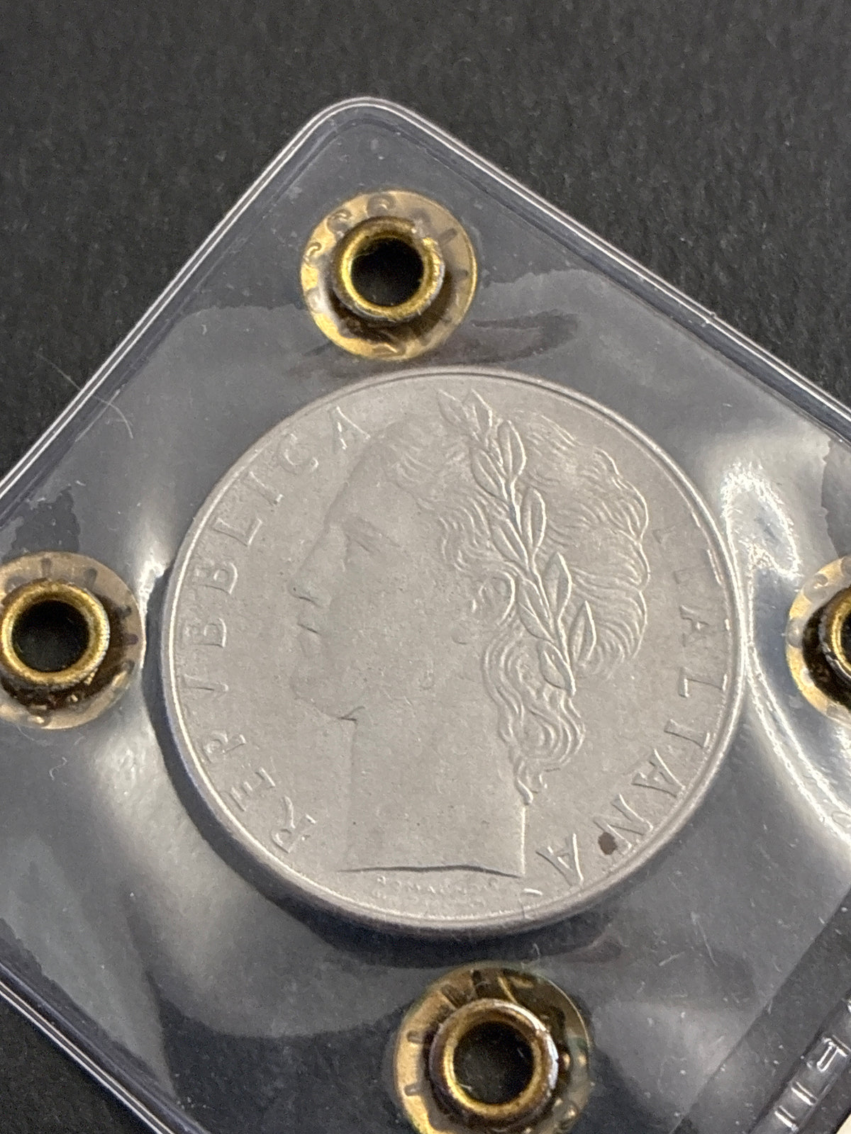 100 Lire 1978 Minerva con Errore Asse Ruotato 35° Periziata