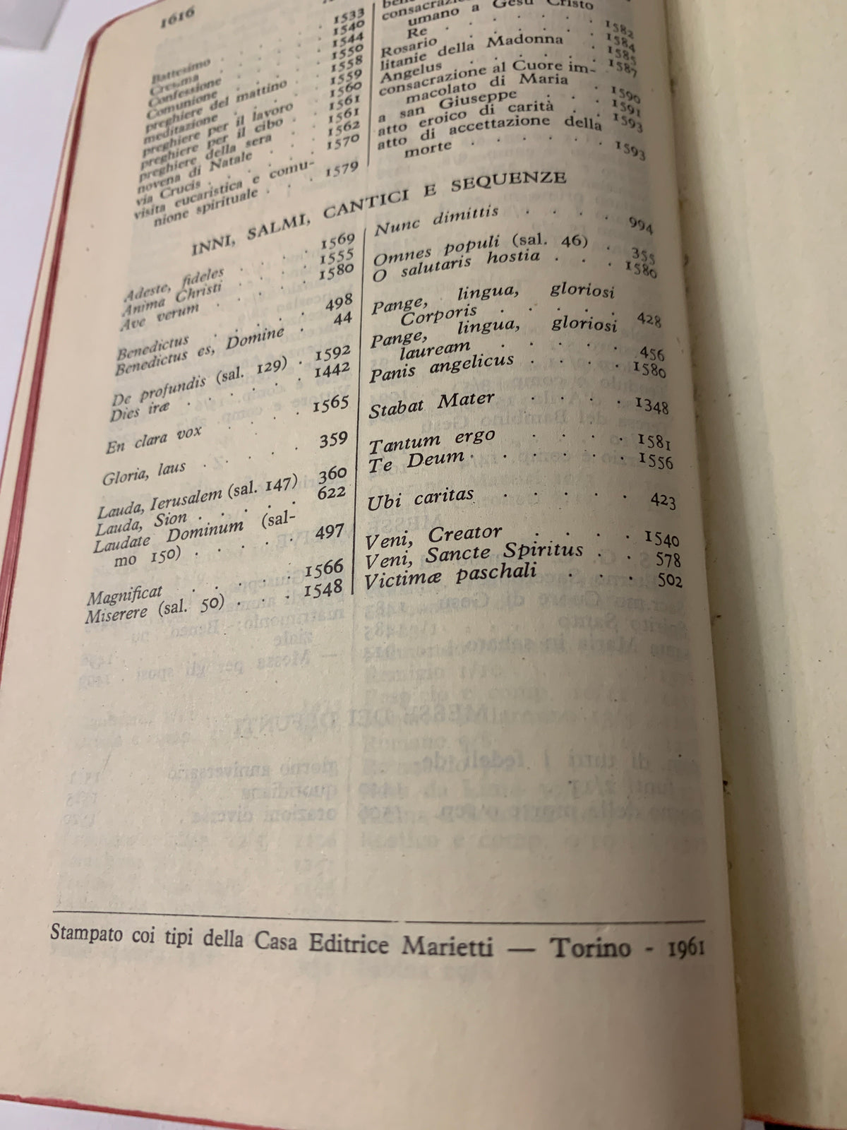 Messale Romano Quotidiano - P. A. Ferrua O.P. - Coletti Editore 1961 - XX Edizione