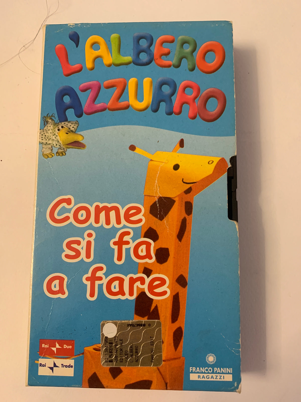 Lotto 2 VHS Vintage - L'Albero Azzurro "Come si fa a fare" e Walt Disney Le Fiabe "Il Brutto Anatroccolo"