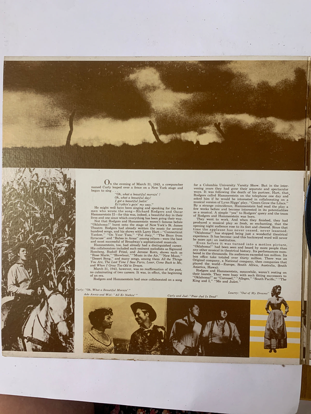 Rodgers and Hammerstein's Oklahoma! (From the Sound Track of the Motion Picture)