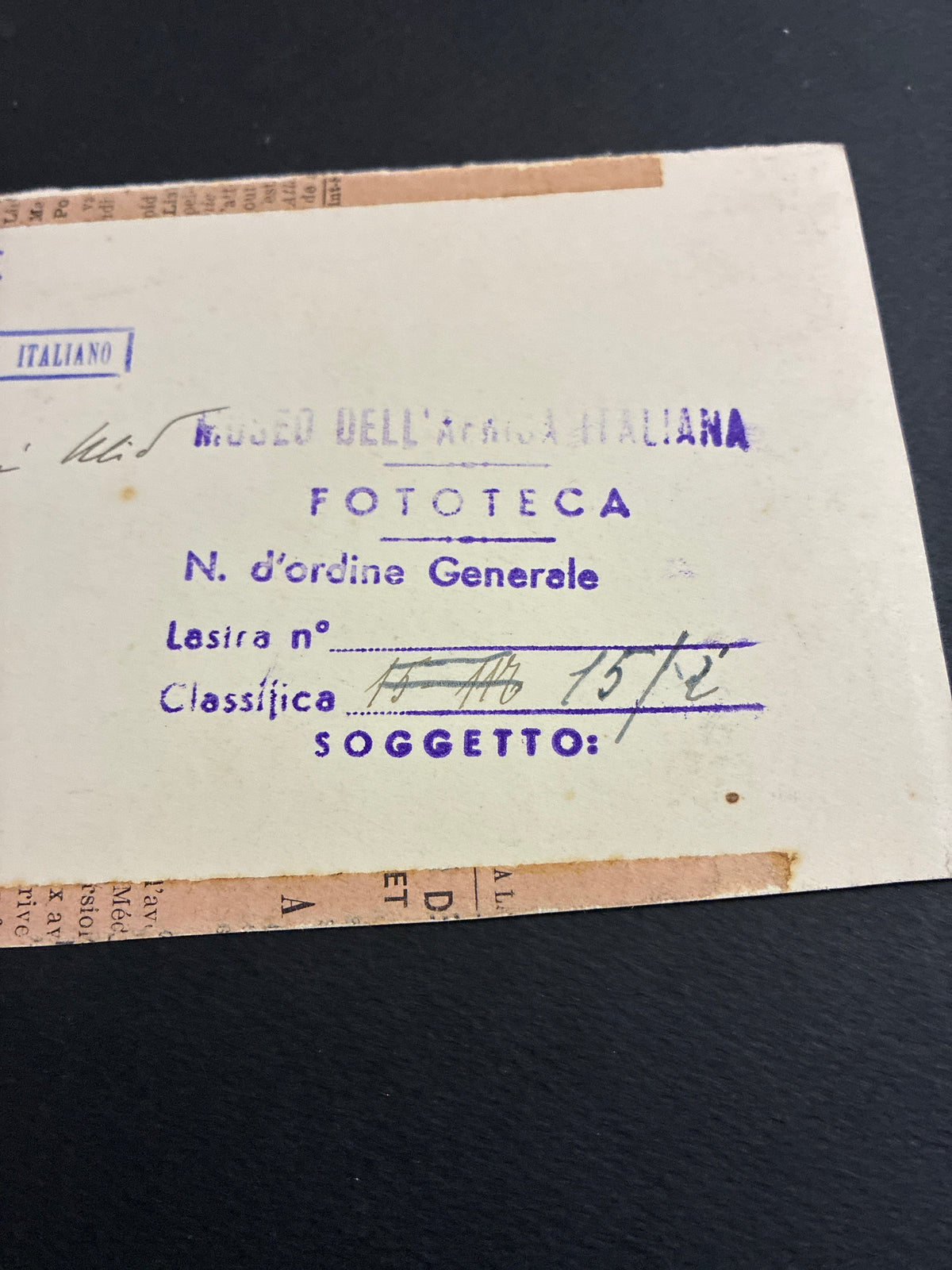 Foto Epoca Libia Bani Walid La Residenza Orfella Studio Giorgini Timbro Fototeca Museo Coloniale Italiano