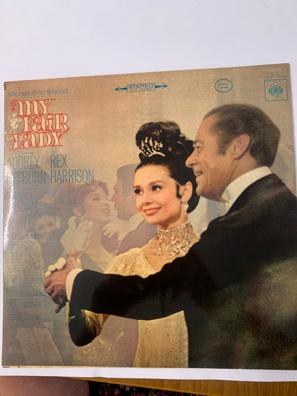 Vinile LP My Fair Lady Sound Track Recording CBS S 70.000 Stereo Audrey Hepburn Rex Harrison