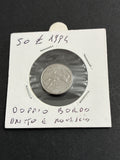 500 lire 1984 Errore di Conio per Doppio Bordo Concentrico al Dritto e al Rovescio