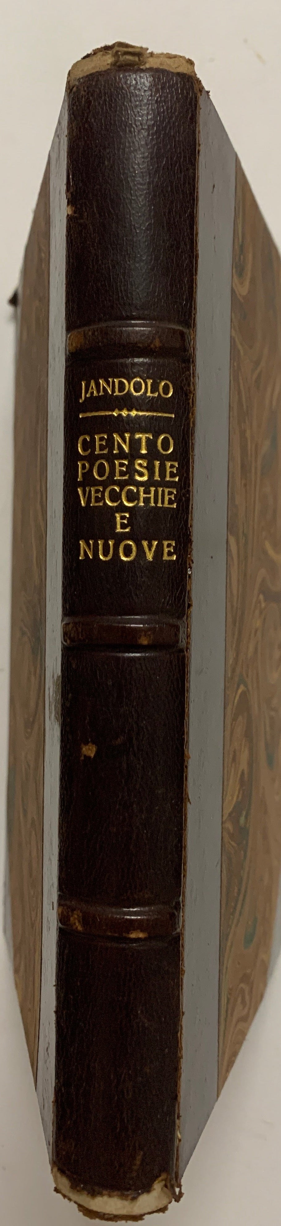 Libro "Cento Poesie Vecchie e Nuove" Augusto Jandolo - Ceschina Milano 1939