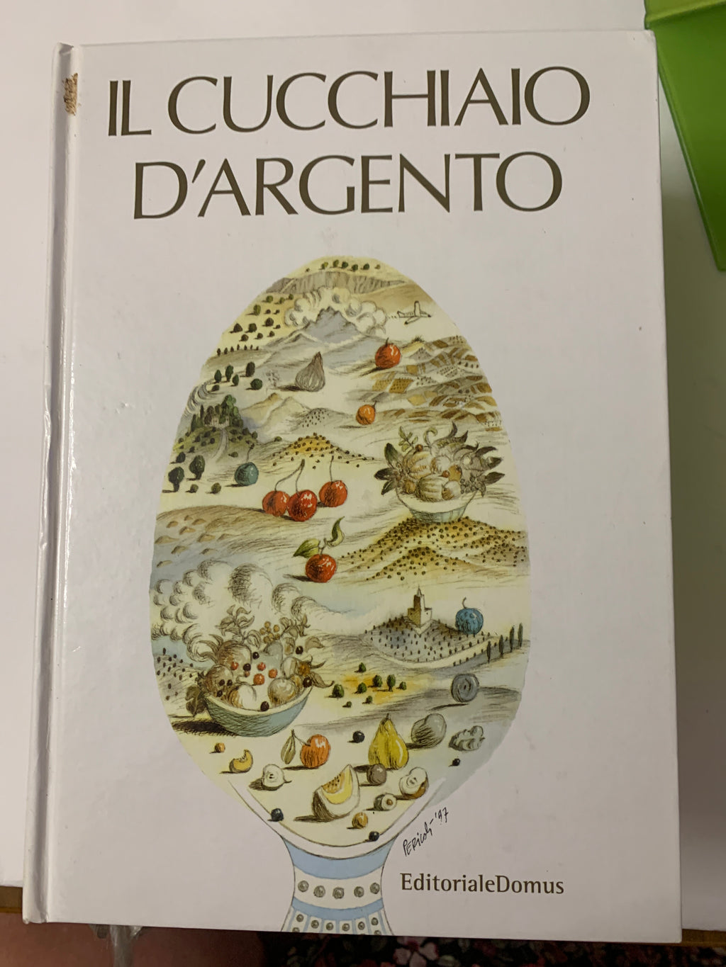 Libro Cucina Il Cucchiaio d'Argento Clelia d'Onofrio 8a Edizione 2000 Custodia