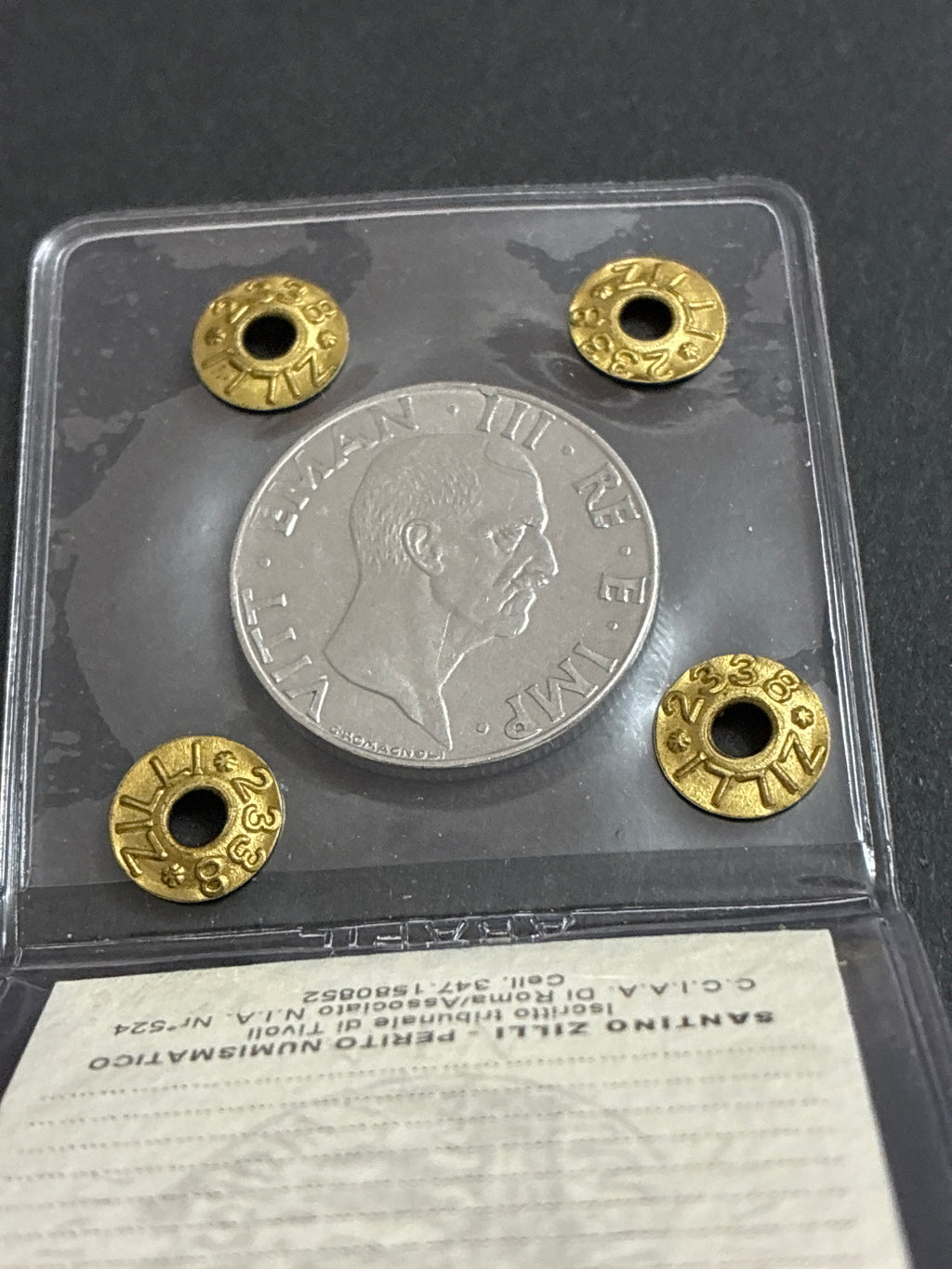 50 Centesimi 1943 "Impero" – Rara, conservazione QFDC
