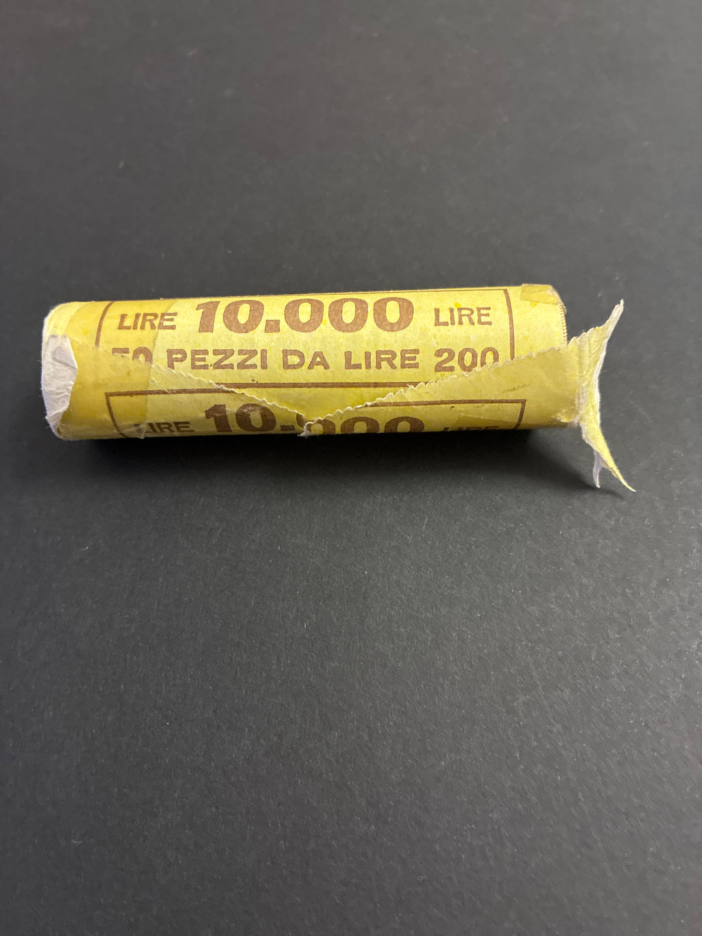 200 Lire Carabinieri 1994 Rotolino Originale Zecca Sigillato Fior di Conio 50 Pezzi