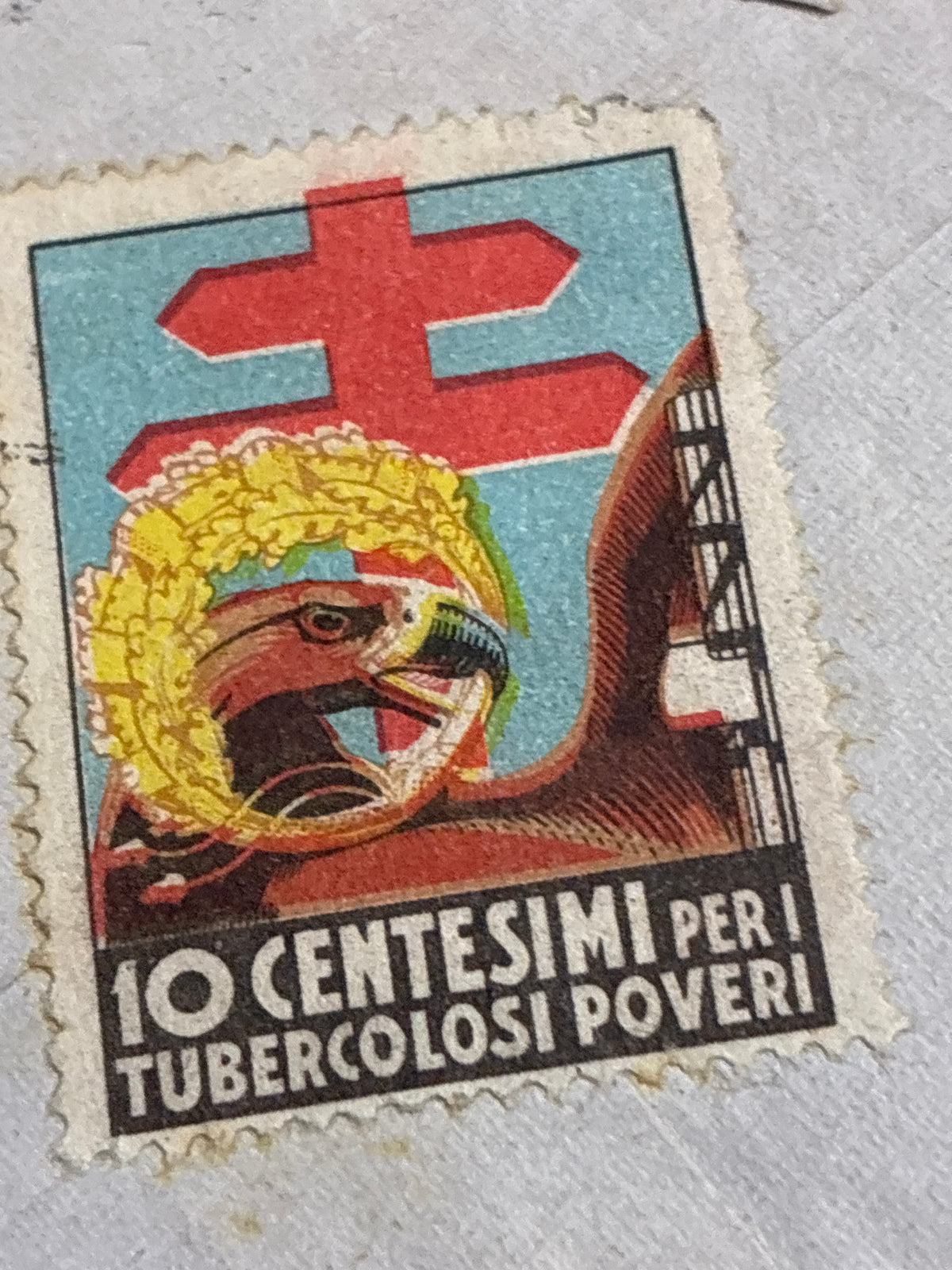 Regno - Lettera per l'estero viaggiata il 18/4/37