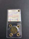 10 Centesimi 1943 "Impero" – Variante Asse Ruotato 145°, Rara, BB