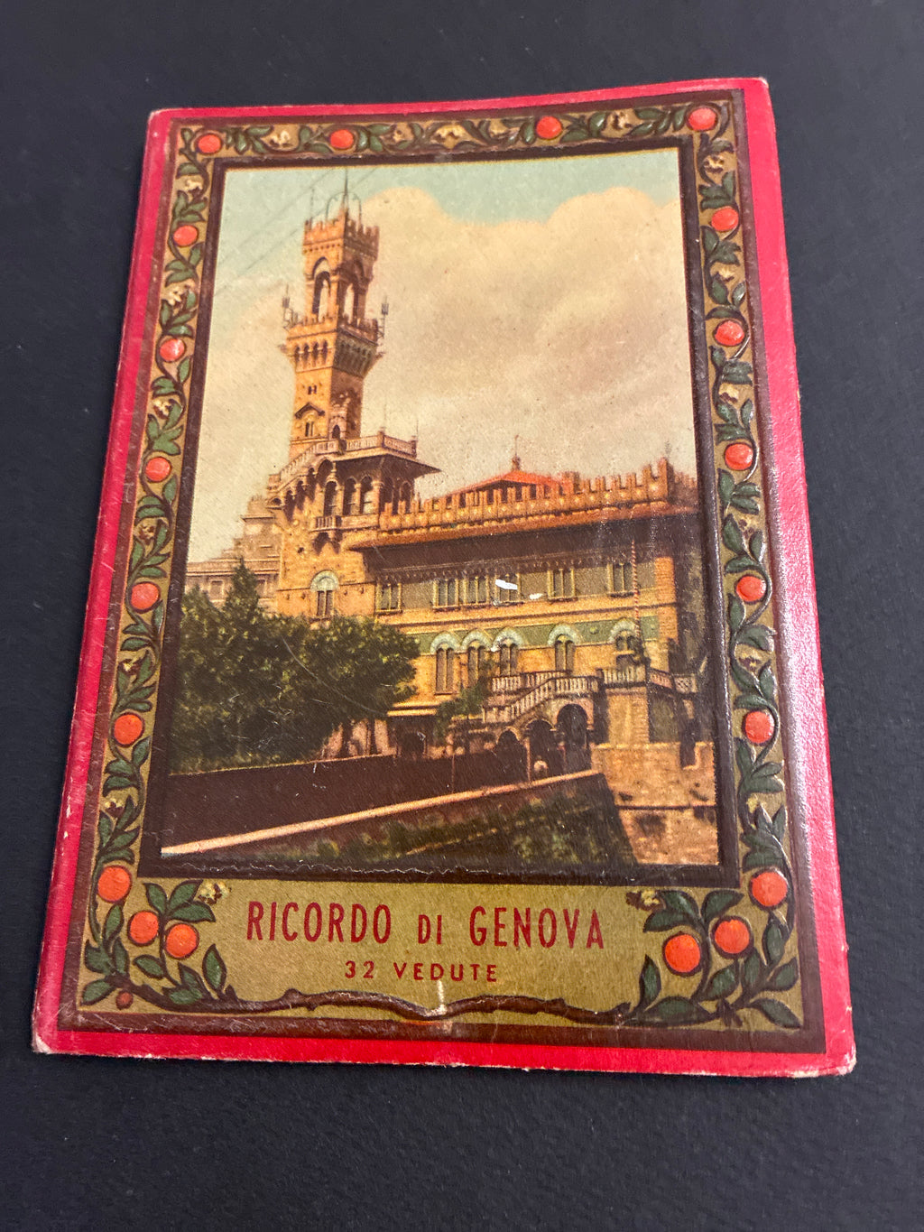 Libretto di cartoline Ricordo di Genova - Cartoline che compongono 32 Vedute storiche (Serie Edizione Riservata 150)