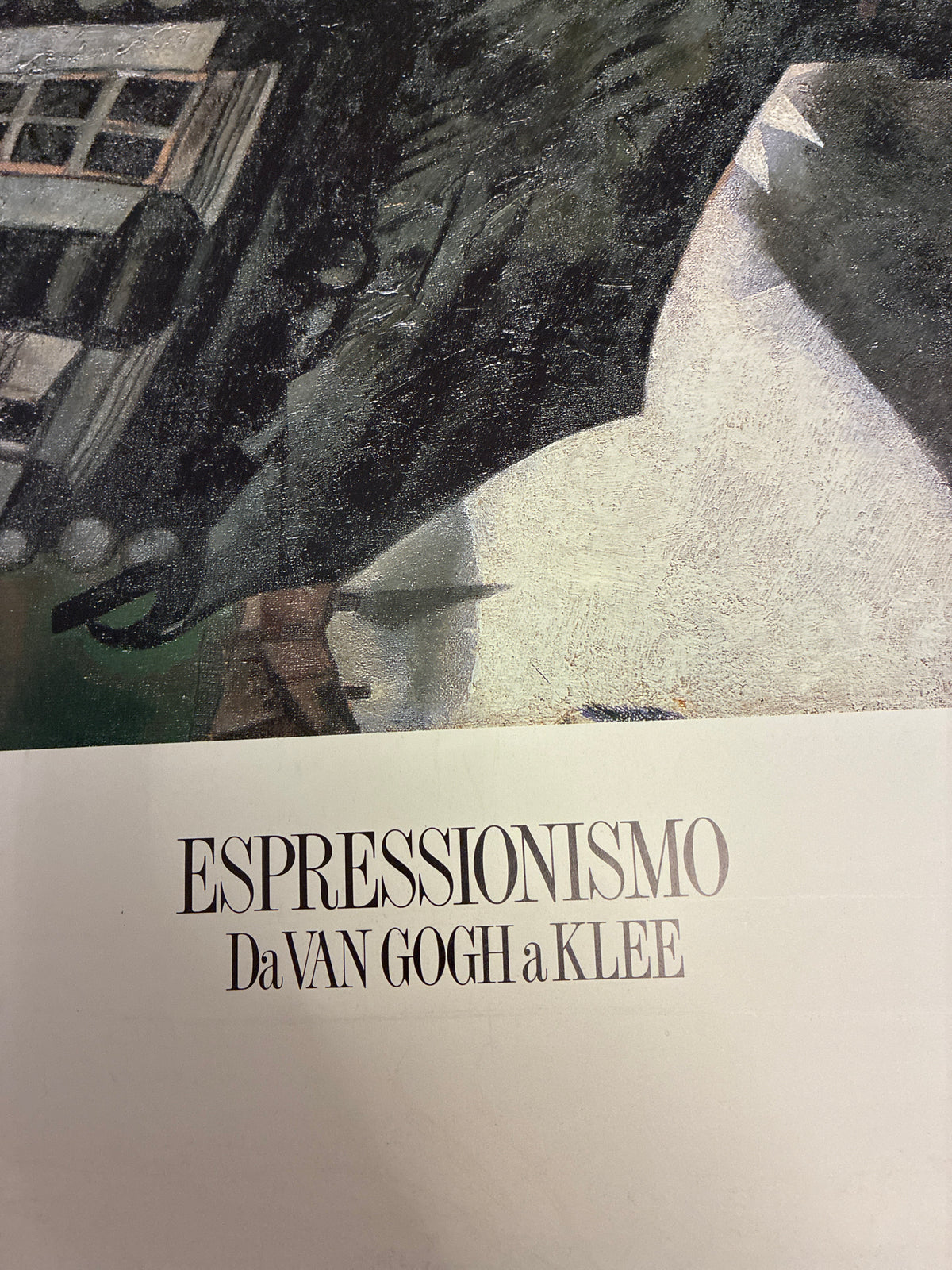 Manifesto mostra "Espressionismo. Da Van Gogh a Klee" - Poster Electa Fondazione Memmo 1991