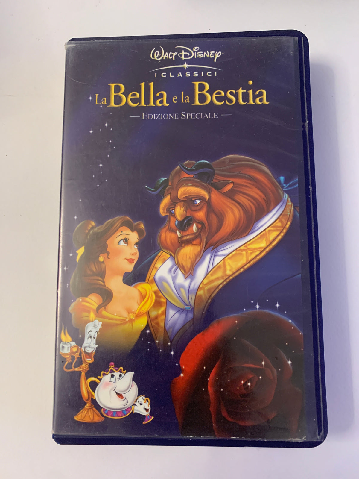 Lotto 2 VHS Walt Disney - La Bella e la Bestia (Edizione Speciale) + La Bella e la Bestia - Un Magico Natale