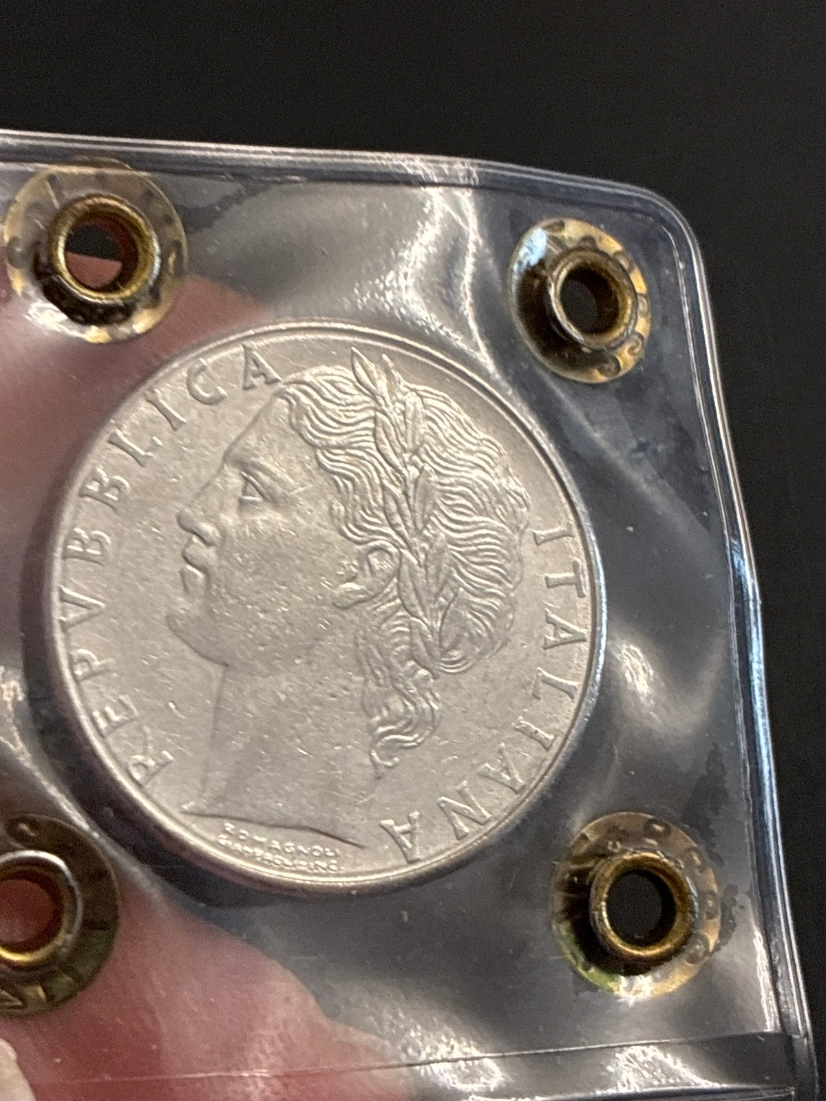 100 Lire 1979 "Asse Ruotato 340°" - Periziata