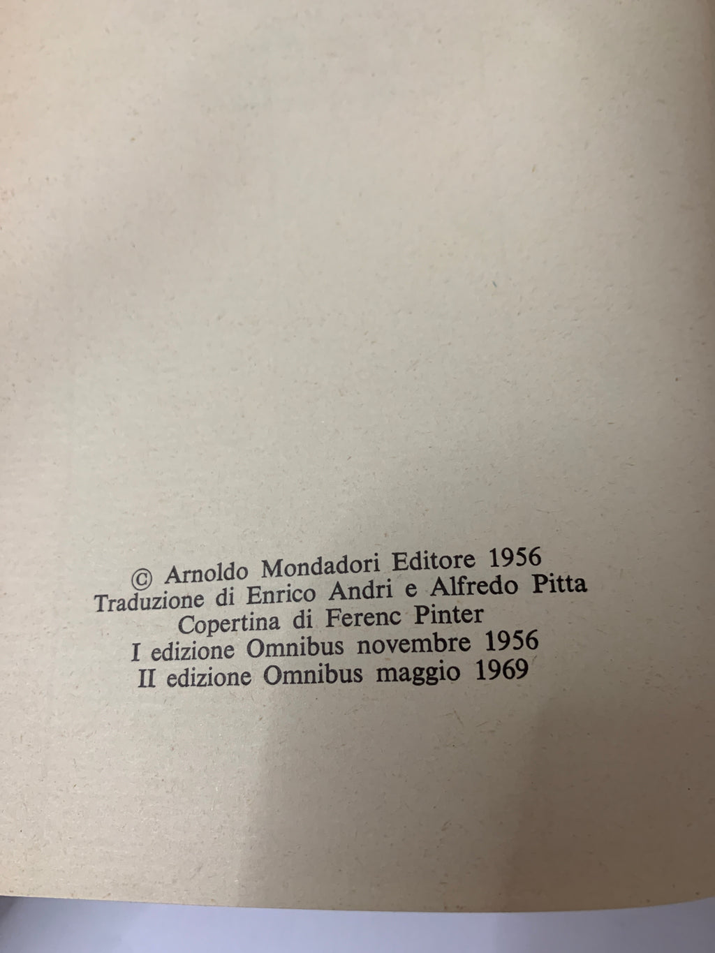 Libro La Parola a Perry Mason - Erle Stanley Gardner - Mondadori Omnibus 1969