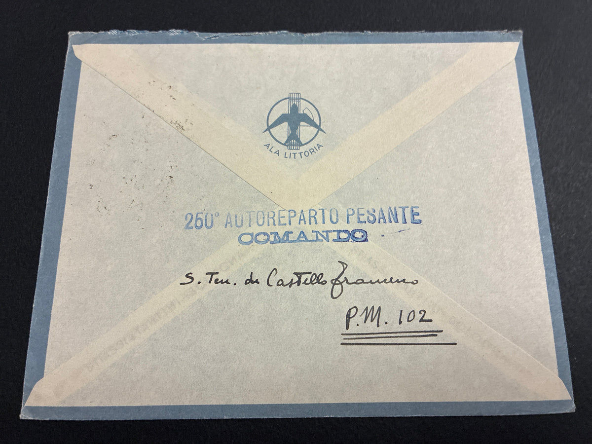 Posta militare dall'ARMIR: lettera del 17 novembre 1942, due giorni prima della grande controffensiva sovietica