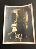 FOTO EPOCA PRIMI 900 CON CANI INFANZIA ARCHIVIO FAMIGLIA DABALÀ