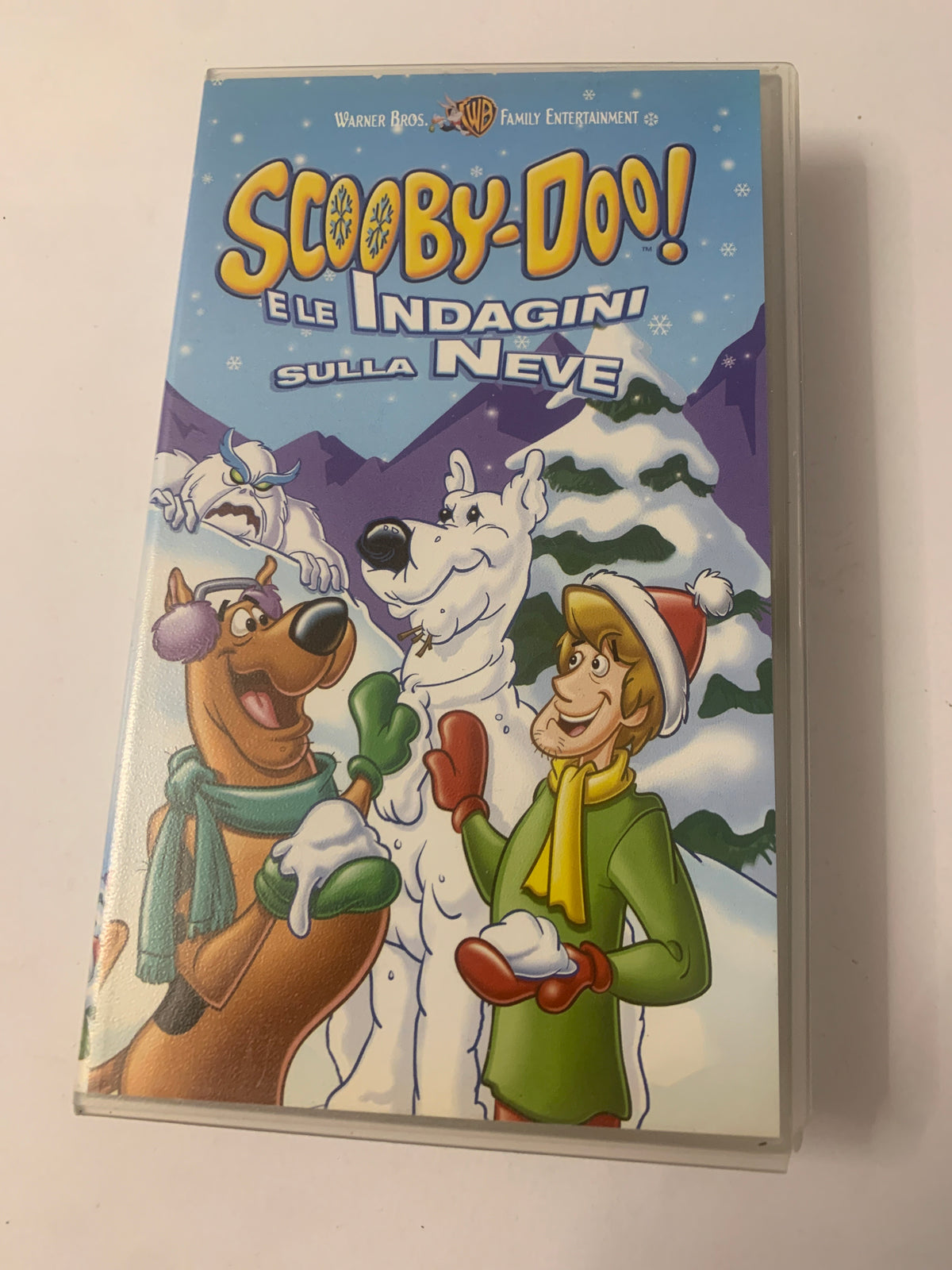Lotto 2 VHS Cartoon - Scooby-Doo! e le indagini sulla neve + Paperino nel mondo della Matemagica Disney